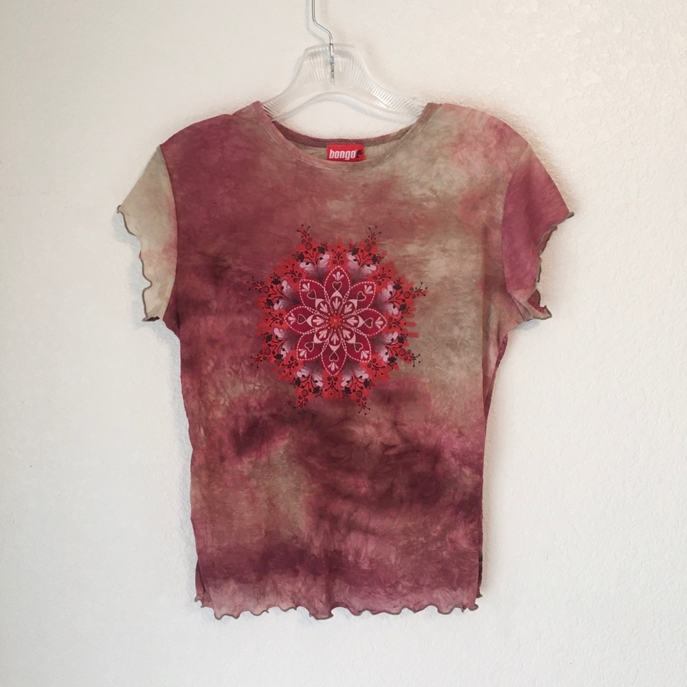 🐹VTG 90s  tie dye friends blouse